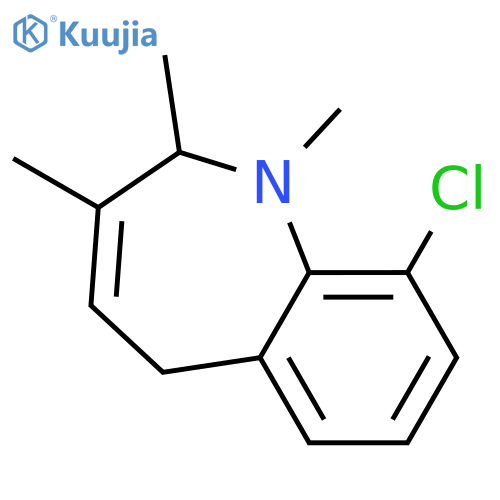 1H-1-Benzazepine, 9-chloro-2,5-dihydro-1,2,3-trimethyl- structure