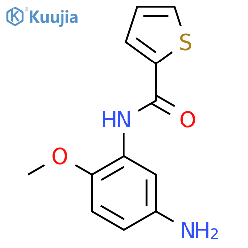 N-(5-Amino-2-methoxyphenyl)-2-thiophenecarboxamide structure