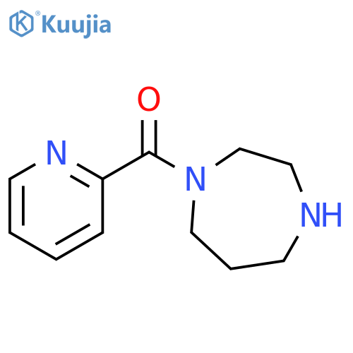 1-(pyridine-2-carbonyl)-1,4-diazepane structure