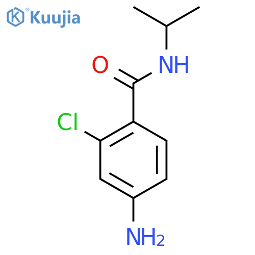 4-Amino-2-chloro-N-isopropylbenzamide structure