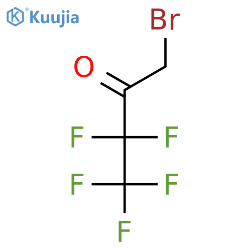 1-bromo-3,3,4,4,4-pentafluoro-2-butanone structure