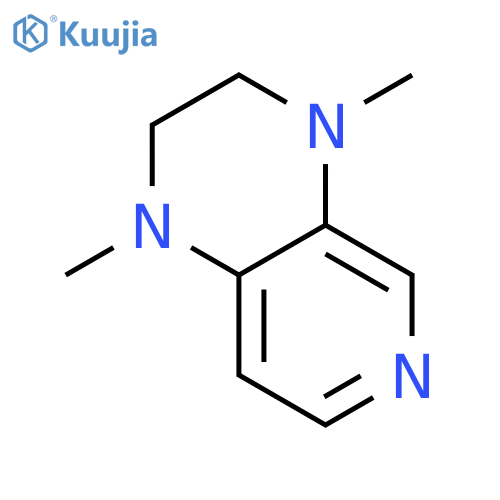 1,4-dimethyl-1H,2H,3H,4H-pyrido3,4-bpyrazine structure