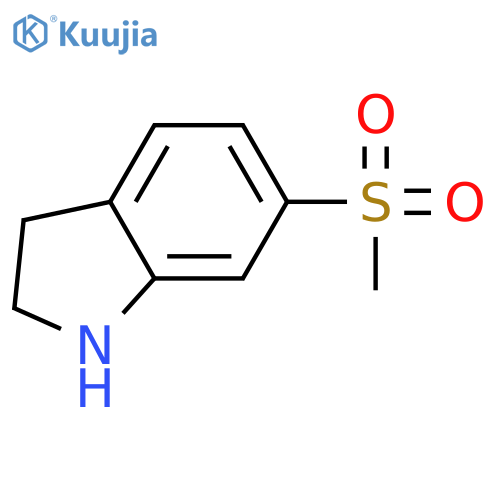 6-(Methylsulfonyl)indoline structure