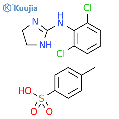 N-(2,6-Dichlorophenyl)-4,5-dihydro-1H-imidazol-2-amine 4-methylbenzenesulfonate structure