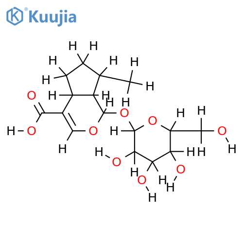 Deoxyloganic acid structure