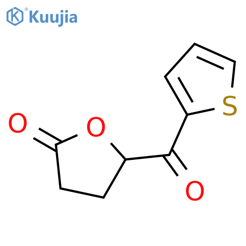 2(3H)-Furanone, dihydro-5-(2-thienylcarbonyl)- structure