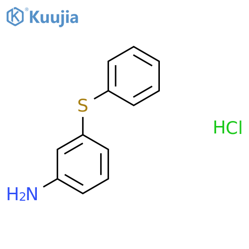 3-(Phenylsulfanyl)aniline hydrochloride structure