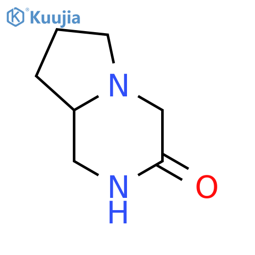 (8aR)-octahydropyrrolo[1,2-a]piperazin-3-one structure