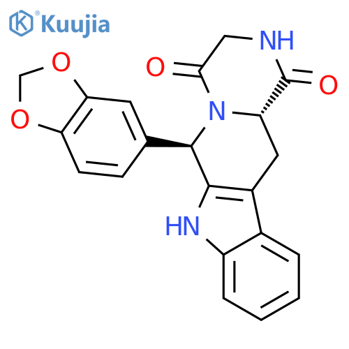 (6R,12aS)-N-Desmethyl ent-Tadalafil structure