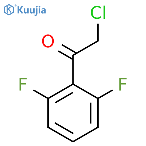 2-chloro-1-(2,6-difluorophenyl)ethan-1-one structure
