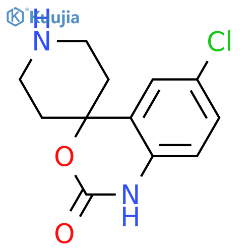 6-chloro-1,2-dihydrospiro[3,1-benzoxazine-4,4'-piperidin]-2-one structure
