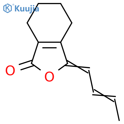 3-Butylidene-1(3H)-isobenzofuranone; (Z)-form, 4,5,6,7-Tetrahydro, 9,10-didehydro(E-) structure