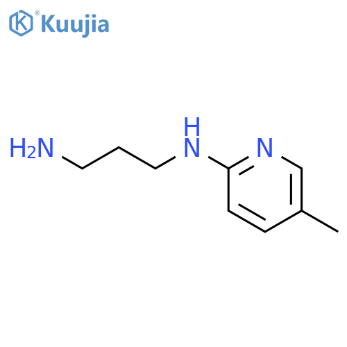 1,3-Propanediamine, N-(5-methyl-2-pyridinyl)- structure