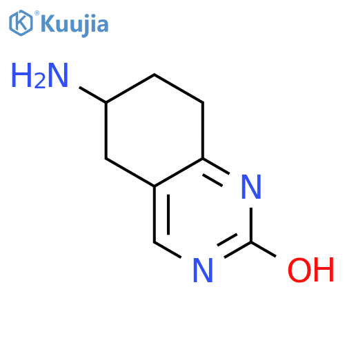 6-amino-5,6,7,8-tetrahydroquinazolin-2-ol structure