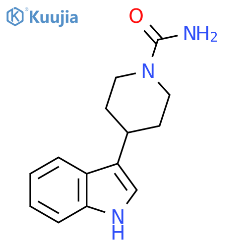 4-(1H-Indol-3-yl)piperidine-1-carboxamide structure