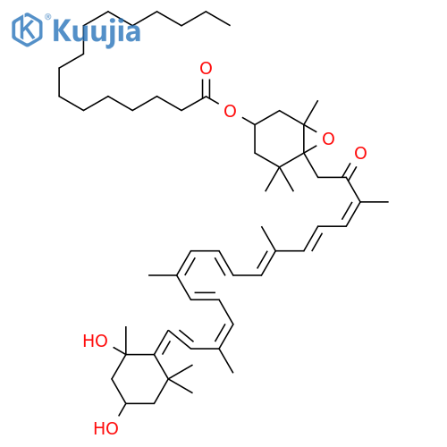 Fucoxanthinol; 3-Hexadecanoyl structure