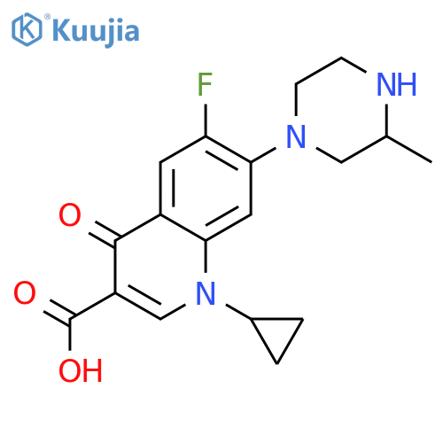 Desmethoxy Gatifloxacin Trifluoroacetate structure