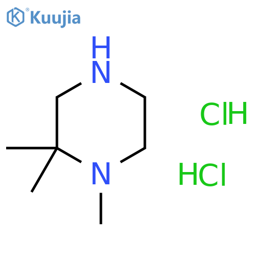 1,2,2-Trimethylpiperazine dihydrochloride structure