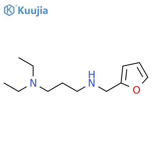 3-(diethylamino)propyl(furan-2-yl)methylamine structure
