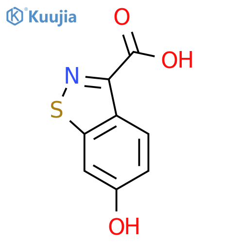6-Hydroxybenzodisothiazole-3-carboxylicacid structure