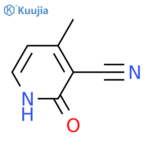 3-Cyano-4-methyl-2-pyridone structure