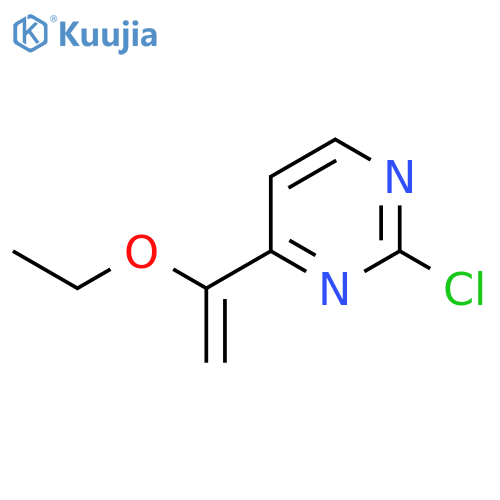 2-Chloro-4-(1-ethoxyvinyl)pyrimidine structure