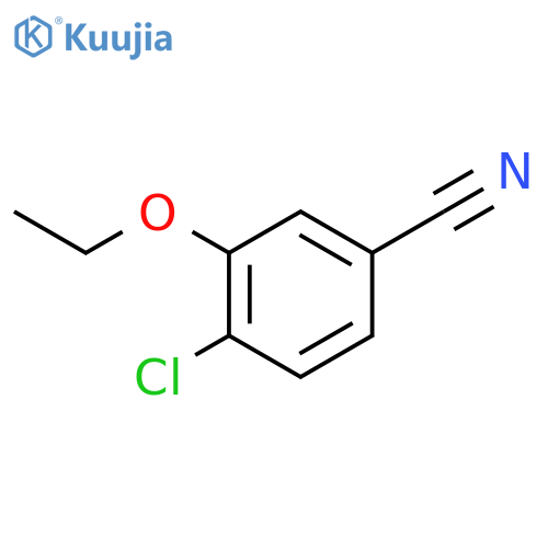 4-Chloro-3-ethoxybenzonitrile structure