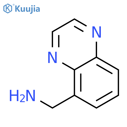 Quinoxalin-5-ylmethanamine structure