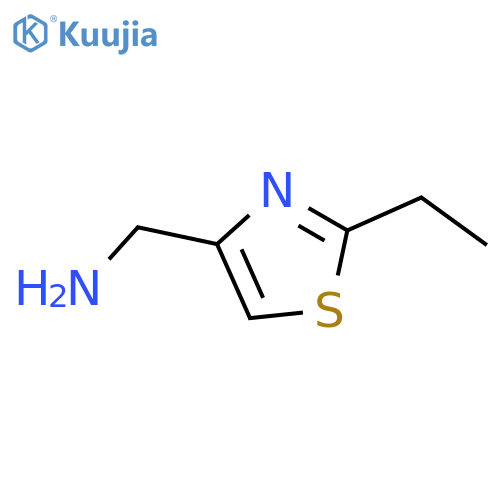 (2-Ethyl-1,3-thiazol-4-yl)methylamine dihydrochloride Hydrate structure