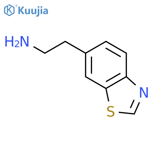 6-Benzothiazoleethanamine structure
