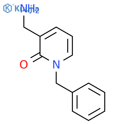 3-(Aminomethyl)-1-benzyl-1,2-dihydropyridin-2-one structure