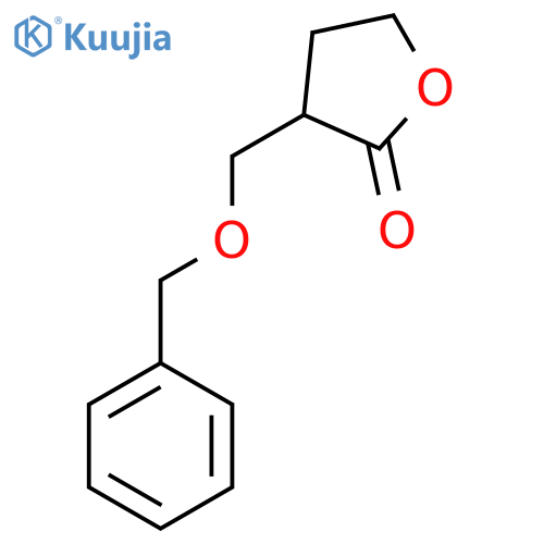 3-(Phenylmethoxymethyl)oxolan-2-one structure