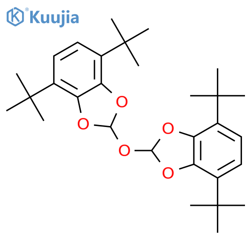 1,3-Benzodioxole, 2,2'-oxybis[4,7-bis(1,1-dimethylethyl)- structure