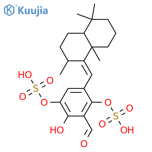 Siphonodictyal B; 18,21-Disulfate structure