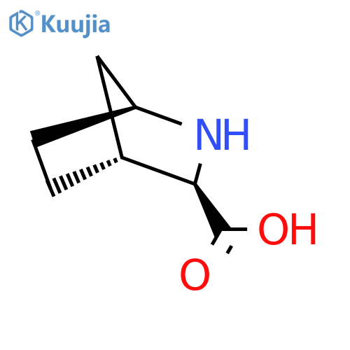 (1R,3S,4S)-2-azabicyclo2.2.1heptane-3-carboxylic acid structure