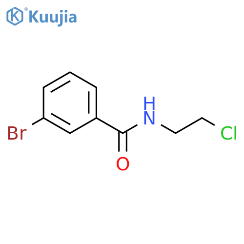 3-Bromo-n-(2-chloroethyl)benzamide structure