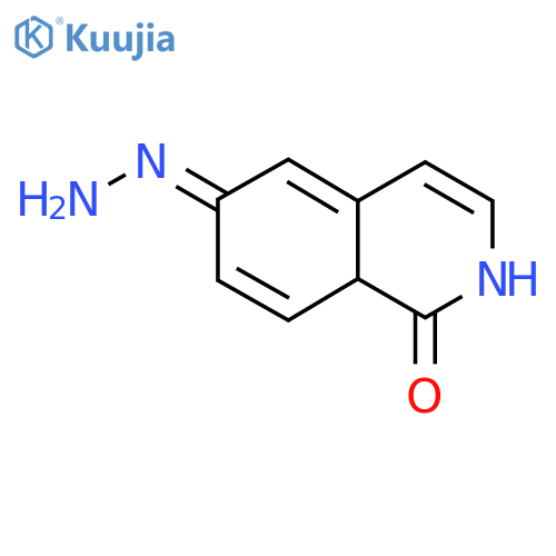 6-hydrazinyl-1,2-dihydroisoquinolin-1-one structure