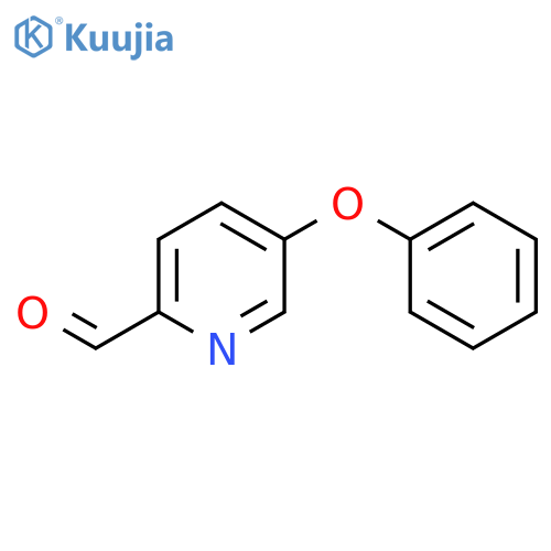 5-Phenoxy-pyridine-2-carbaldehyde structure