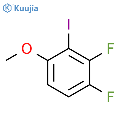 2-Iodo-3,4-difluoroanisole structure