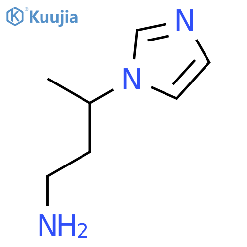 3-(1H-imidazol-1-yl)butylamine structure