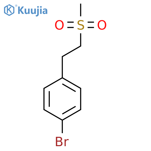 1-Bromo-4-(2-(methylsulfonyl)ethyl)benzene structure