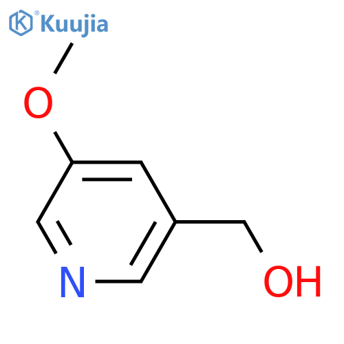 (5-methoxypyridin-3-yl)methanol structure