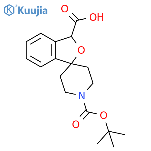 1'-(Tert-Butoxycarbonyl)-3H-Spiro[Isobenzofuran-1,4'-Piperidine]-3-Carboxylic Acid structure