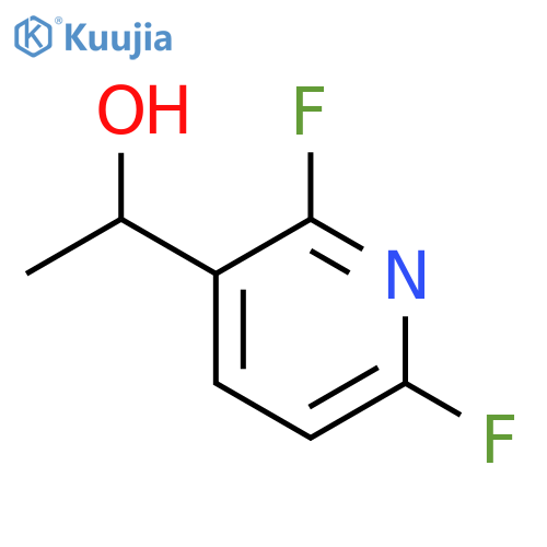 2,6-difluoro-a-methyl-3-Pyridinemethanol structure