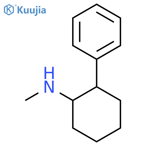 N-methyl-2-phenylcyclohexan-1-amine structure