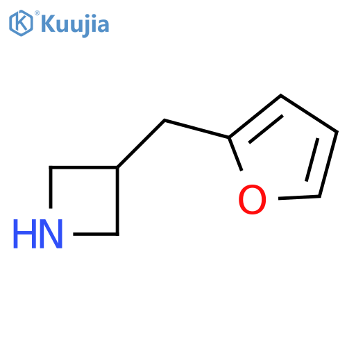 3-(furan-2-yl)methylazetidine structure