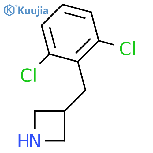 3-(2,6-Dichlorophenyl)methylazetidine structure