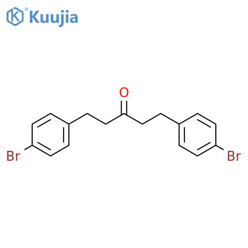 1,5-Bis(4-bromophenyl)pentan-3-one structure