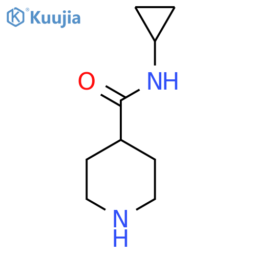 N-Cyclopropylpiperidine-4-carboxamide structure