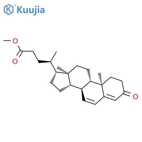 Chola-4,6-dien-24-oic acid, 3-oxo-, methyl ester structure